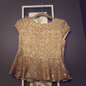 Brand:Bebe-Size:small-with gold sequence 🤩
